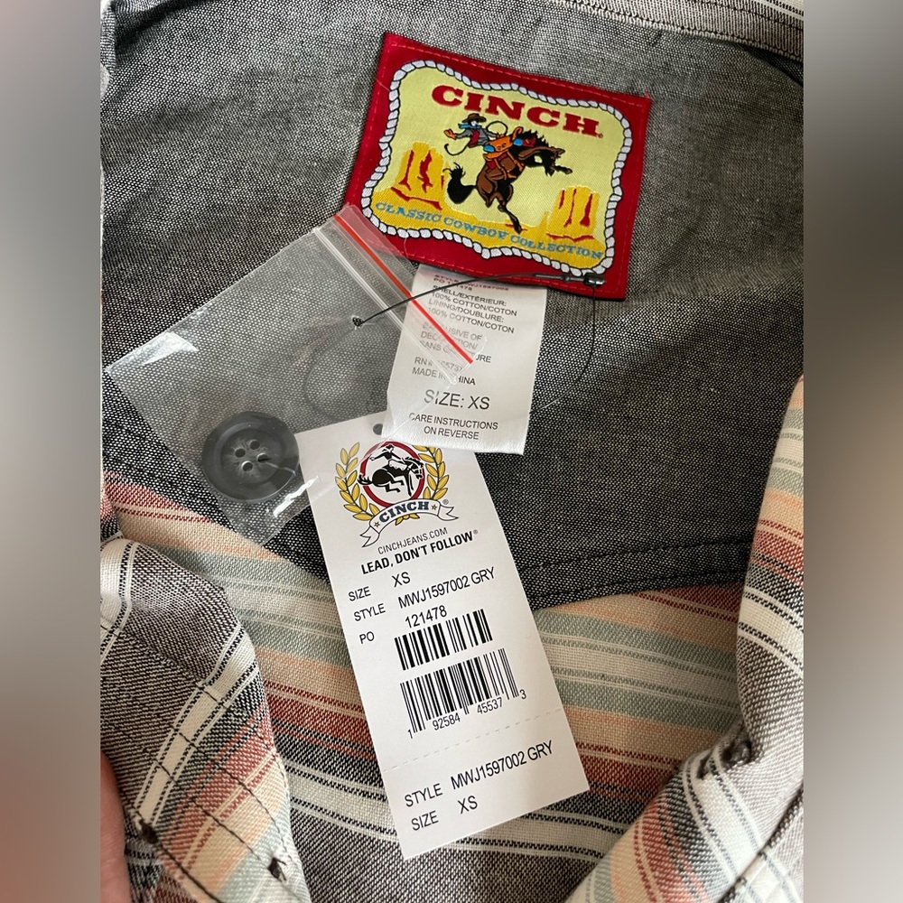 Cinch Serape Button Down Shacket - image 3